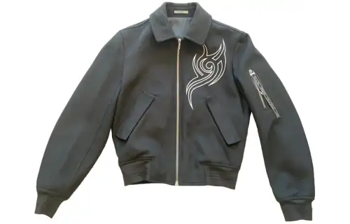 DIOR Jackets Men's Gray Lapel Moderate Other