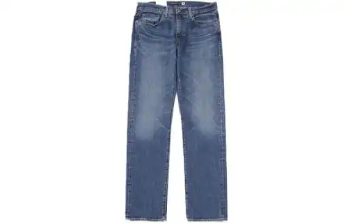 Levis Jeans Men's Blue Moderate Straight Fit Pants
