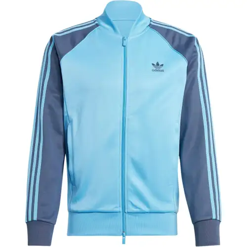 Adidas Originals ADICOLOR CLASSICS SST TRACK FW24 Jackets & Coats Men's Half Blue Gradient