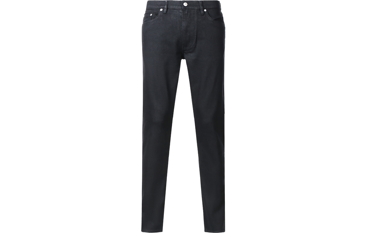 Burberry Jeans Men's Black Moderate Slim Fit Pants