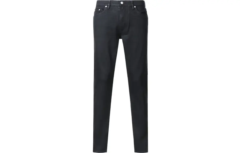 Burberry Jeans Men's Black Moderate Slim Fit Pants