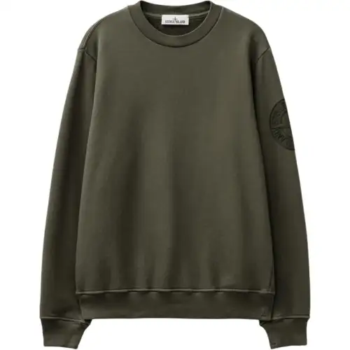 STONE ISLAND Sweatshirt Men's Army Green