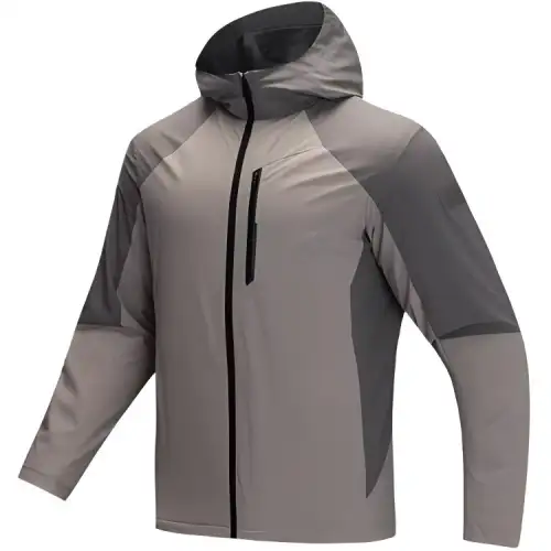 Anta Variety Training Collection Jackets & Coats Men's Silent Gray/Light Chestnut Gray