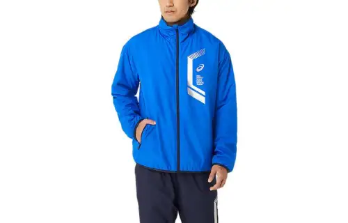 Asics Jackets & Coats Men's Blue