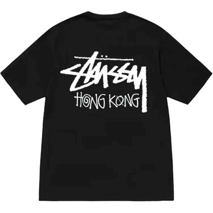Stussy T Shirts Unisex Crew Neck Straight Fit
