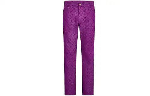 LOUIS VUITTON Jeans Men's Purple