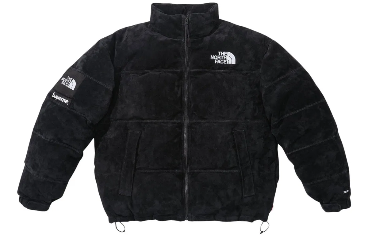 Supreme The North Face Suede Nuptse Jacket