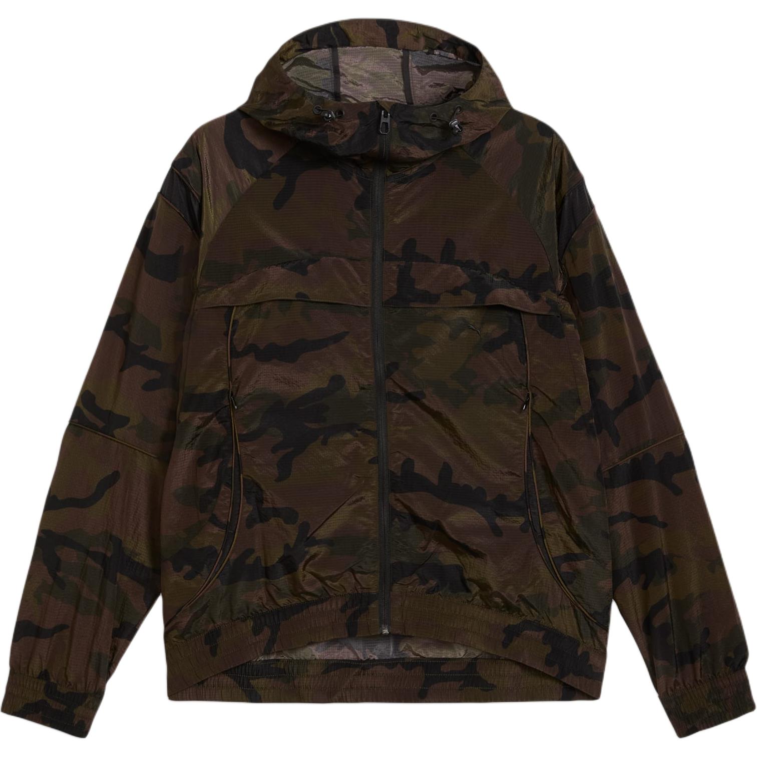 Куртка PUMA Mostroverse CLRT Ripstop (черный камуфляж)