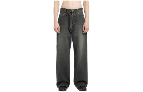 Balenciaga Low-rise Wide-leg Jeans