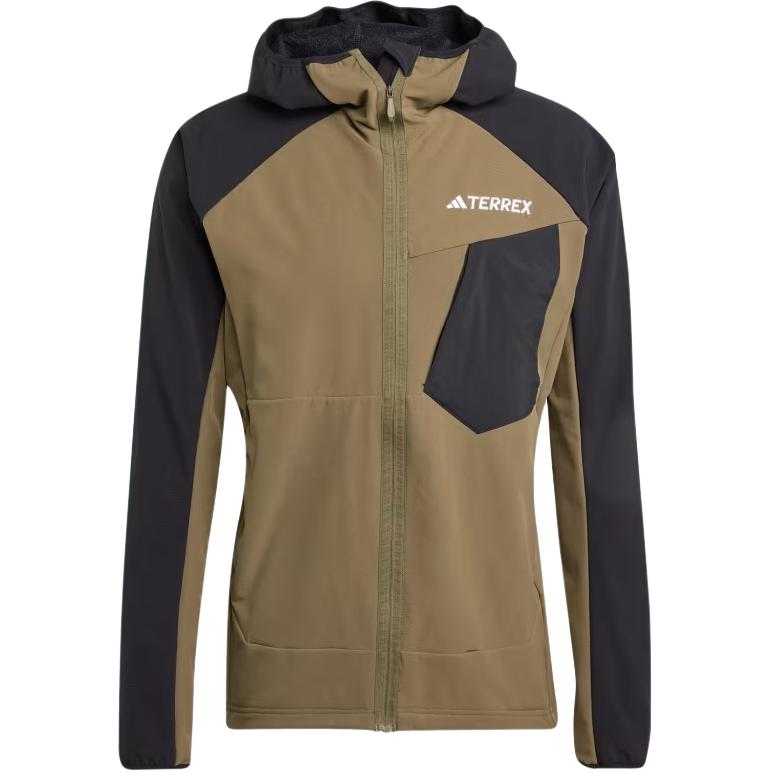 Adidas Free Shipping With AdiClub Terrex Xperior Softshell Fleece Hooded Jacket