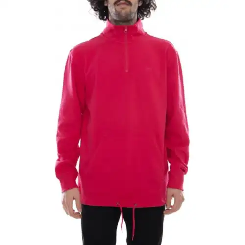 Vans Sweatshirts Men's Red Stand Collar Moderate