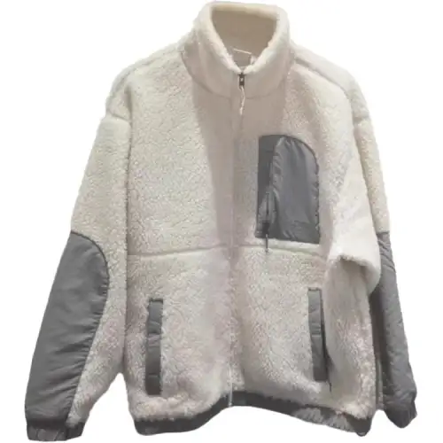 THE NORTH FACE FW24 Velvet feel Coat Unisex Ecru