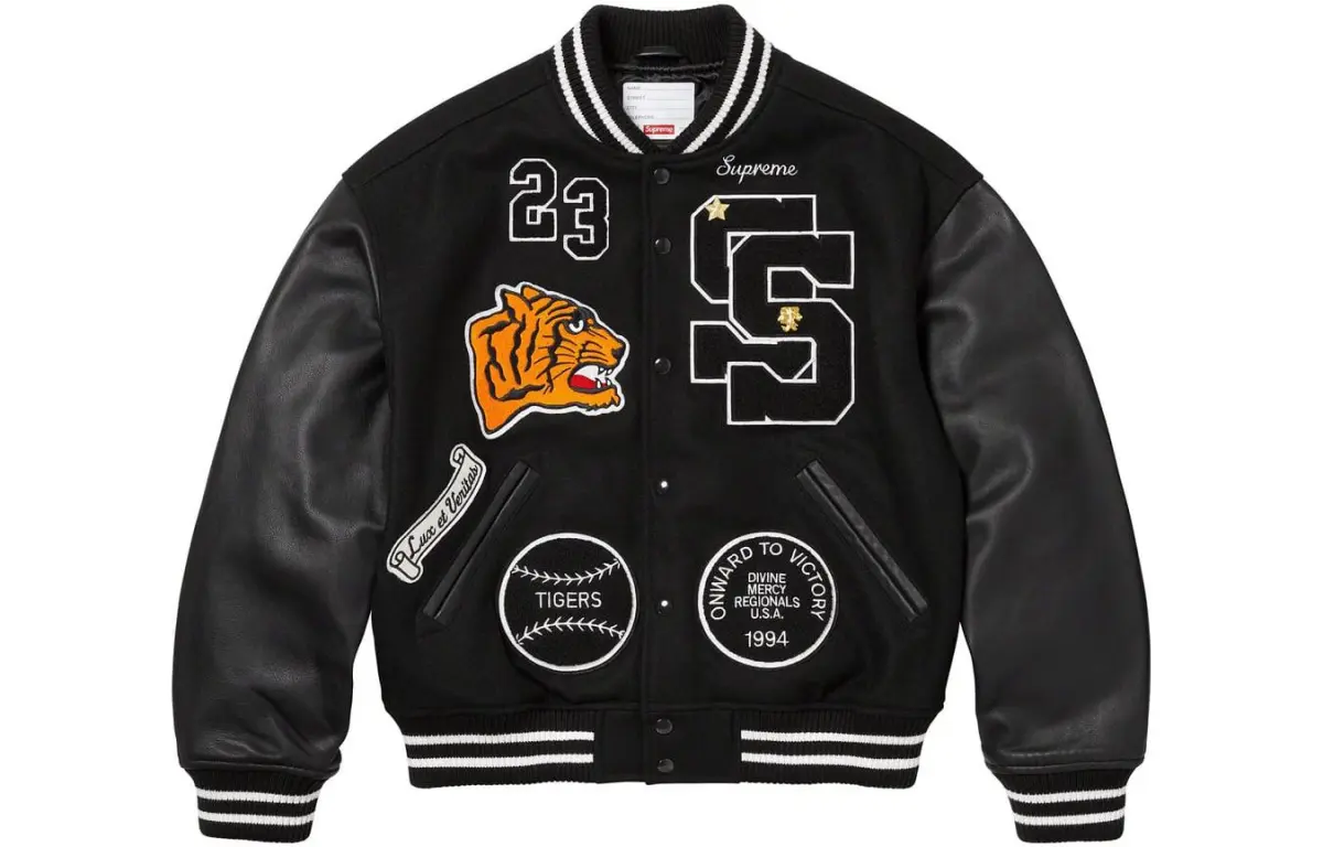 Supreme Tiger Varsity Jacket