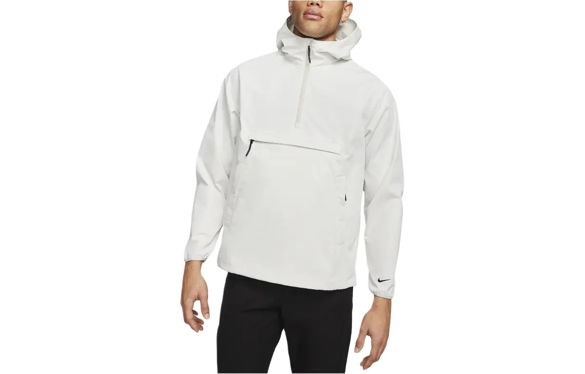 Nike Unscripted Repel Golf Anorak Jackets & Coats Men's Light Bone