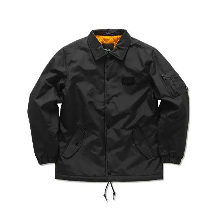 Vans BRUSHES COACHES JKT Jackets & Coats Men's Black