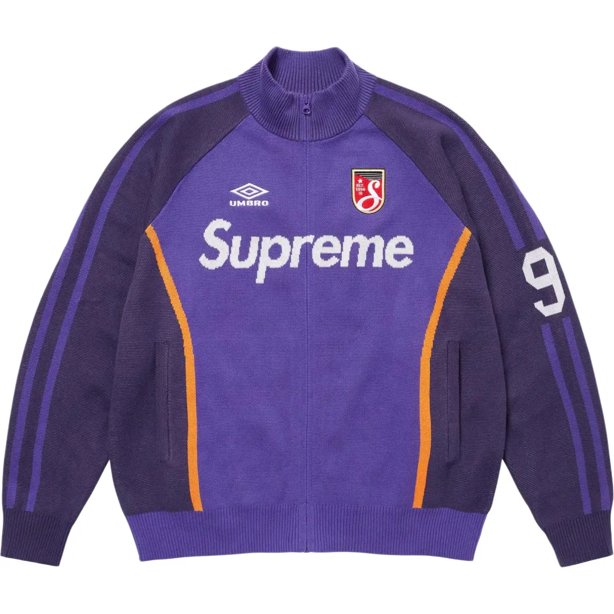 Supreme x Umbro® zip-up sweatshirt