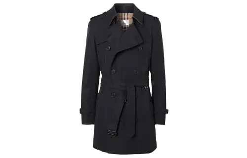 Burberry Trench Coat Men's Midnight Marine Blue