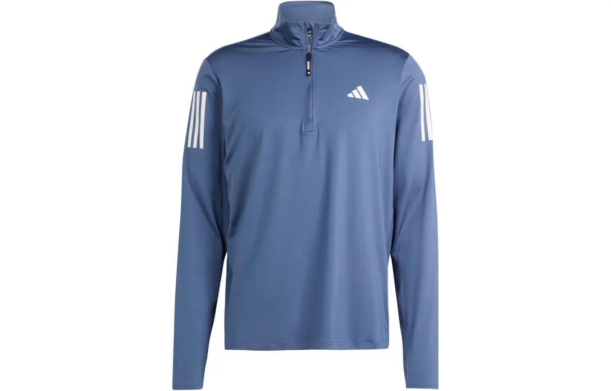 Adidas Own The Run Half Zip Jacket Jackets & Coats Men's Blue