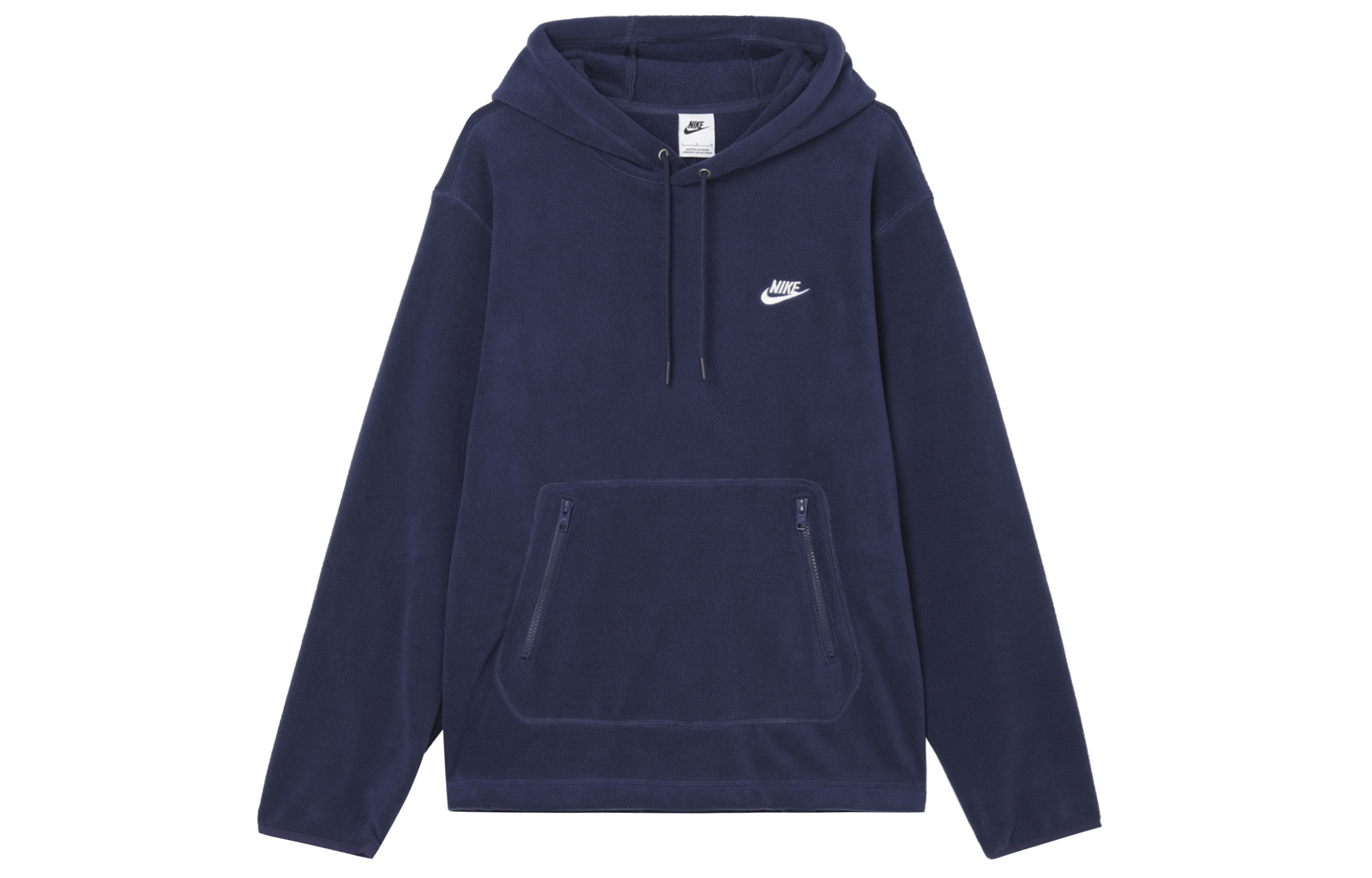 Nike Pullover Hooded Fleece Lined Soft And Comfortable Fleece Clothing Men’s Dark Navy Blue