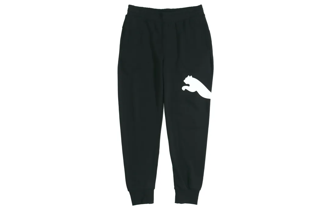 PUMA Knitted Sweatpants Men's Moderate Straight Fit Pants