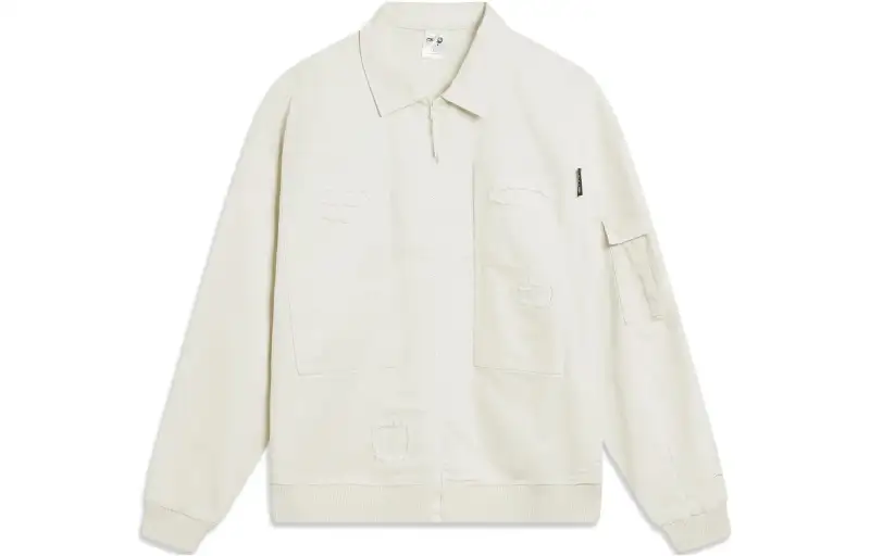 Li Ning x OG_SLICK Jacket Men's Pearl White