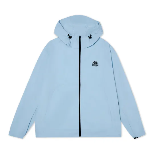 Kappa Summer Sun Protection Clothing Unisex Light Gray Blue