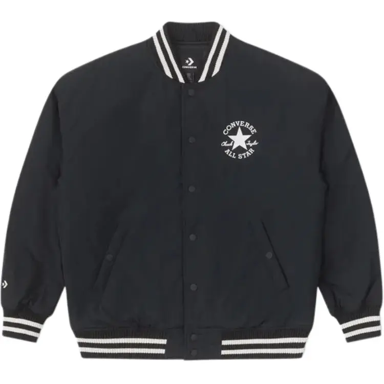 Converse All Star Baseball Jacket Men's Black