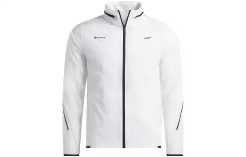 Reebok Jackets Men's White Hooded Moderate Other