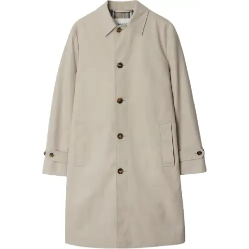 Burberry cotton-blend coat