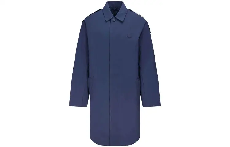 KENZO FW21 Trench Coat Men's Navy Blue