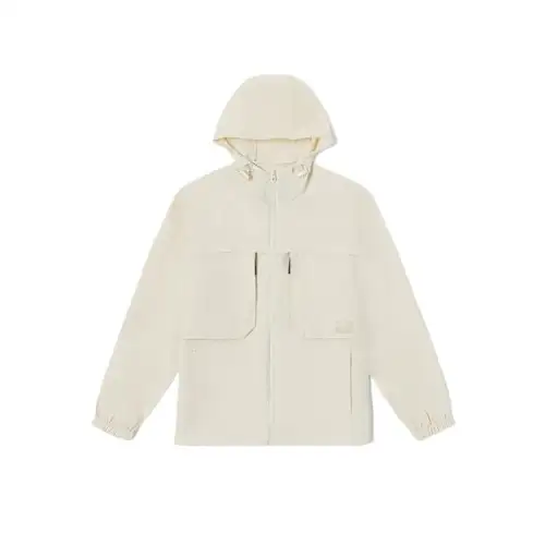 Vans Jackets Men's Ecru Hooded Moderate Other