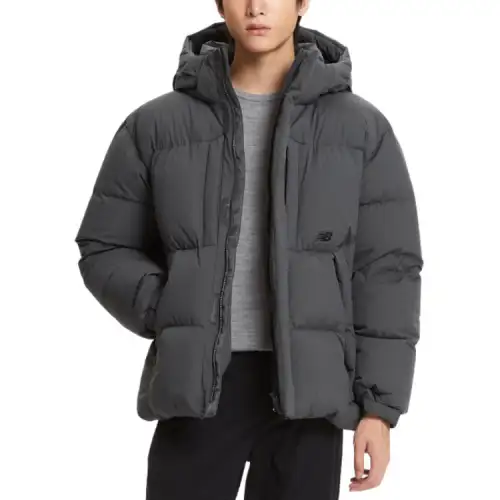 New Balance Down Jacket Unisex Dark Gray