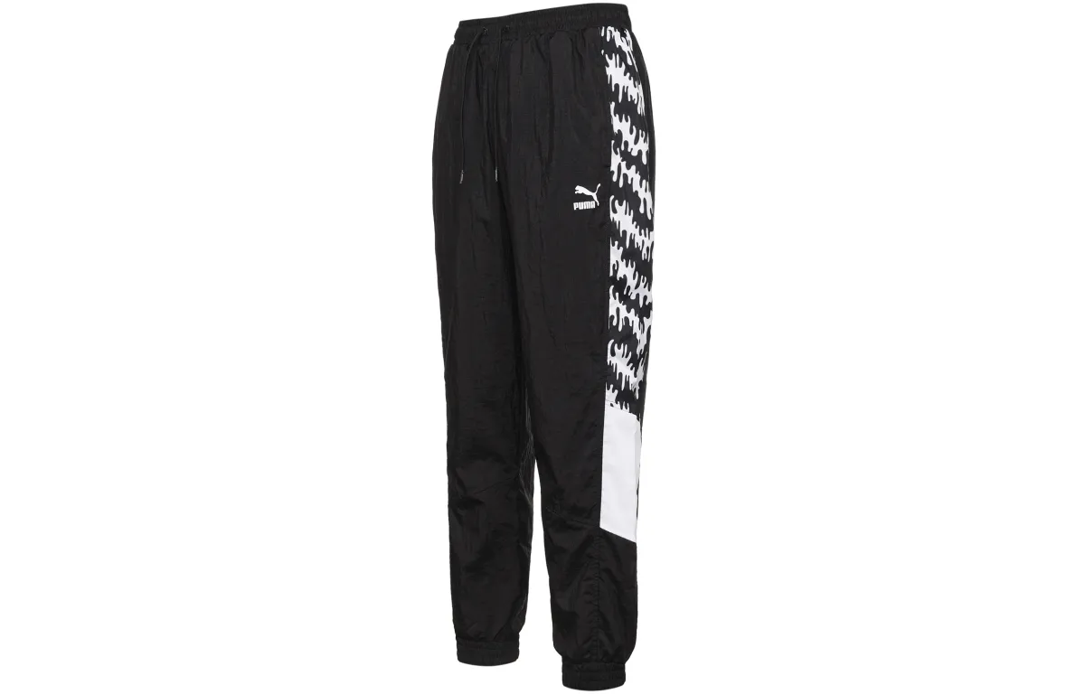 PUMA Knitted Sweatpants Men's Black
