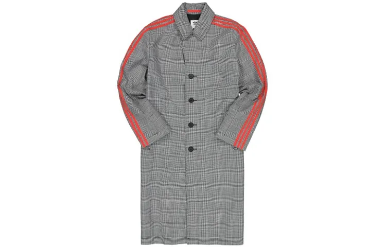 Adidas Originals Trench Coats Men's Suit Collar Moderate