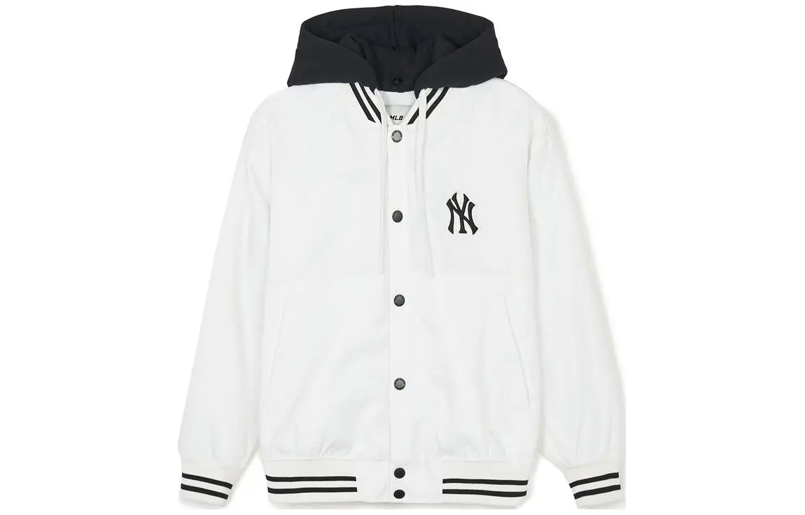 MLB SS24 Baseball Jacket Unisex Ivory
