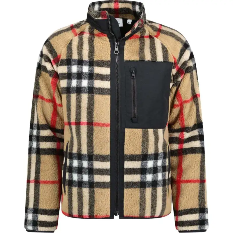 Burberry Norton Vintage Check Fleece Jacket