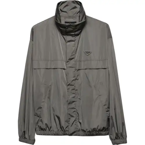 PRADA Jackets & Coats Men's Gray