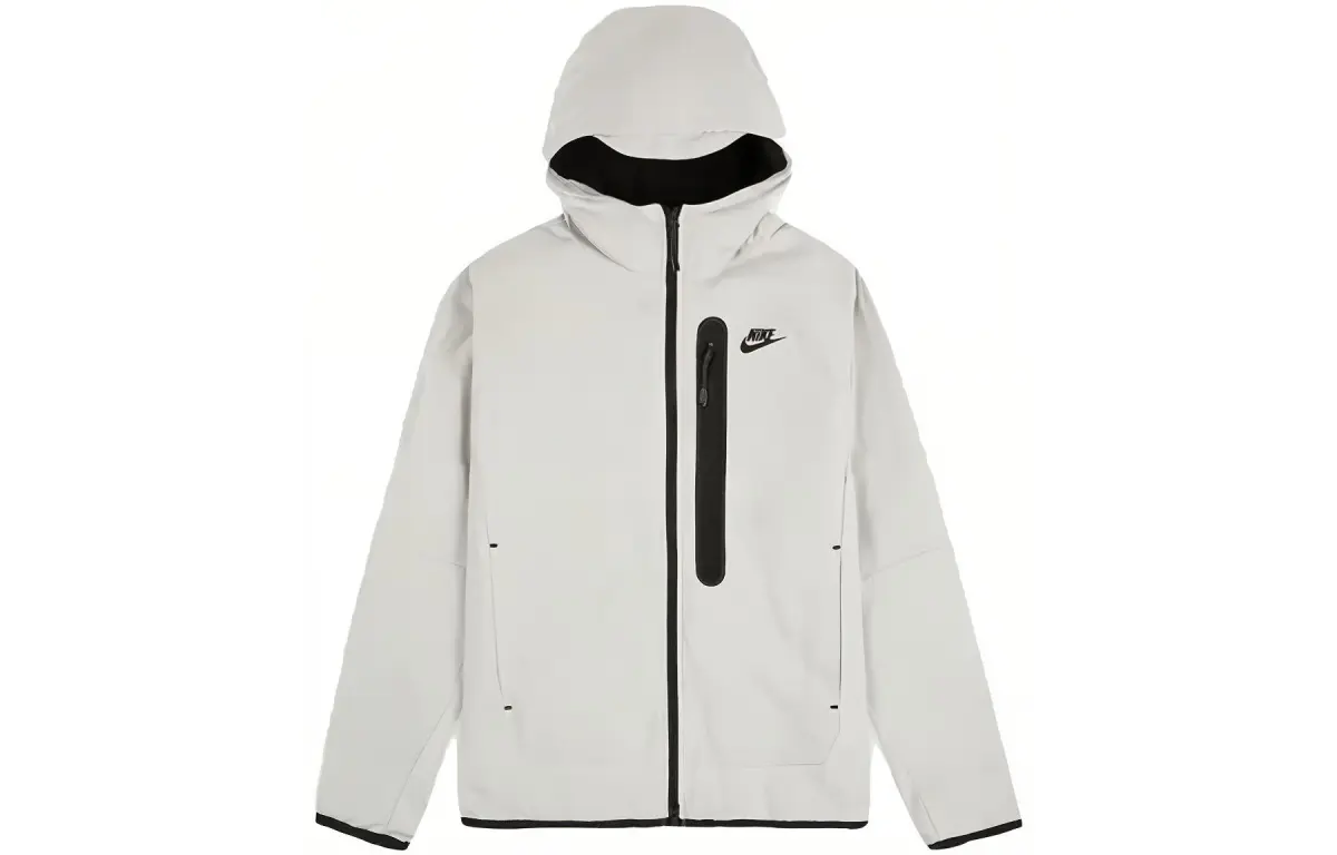 Nike Jackets Men's Ivory Hooded Moderate Other