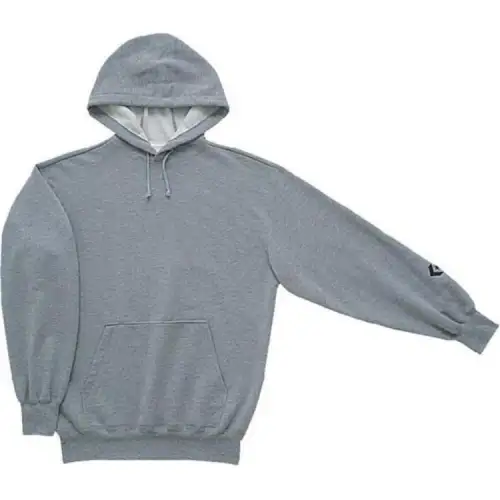 Converse Sweatshirts Men's Gray Hooded Moderate