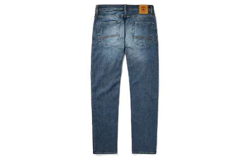 Timberland Jeans Men's Blue Moderate Tapered Pants