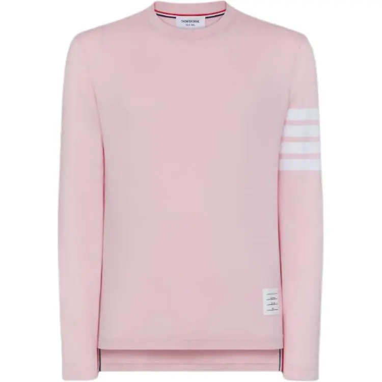 Thom Browne three-stripe long-sleeved T-shirt
