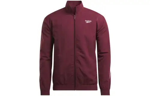 Reebok Jackets Unisex Red Stand Collar Moderate Other