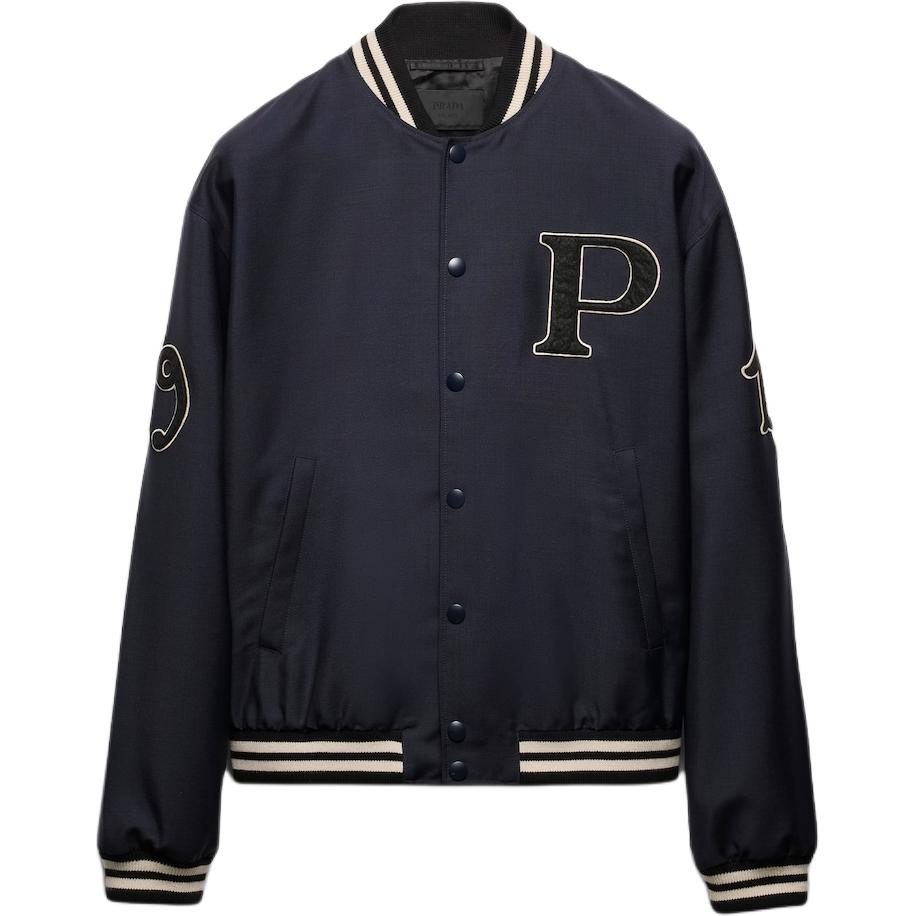 PRADA FW24 Jackets & Coats Men's Marine Blue
