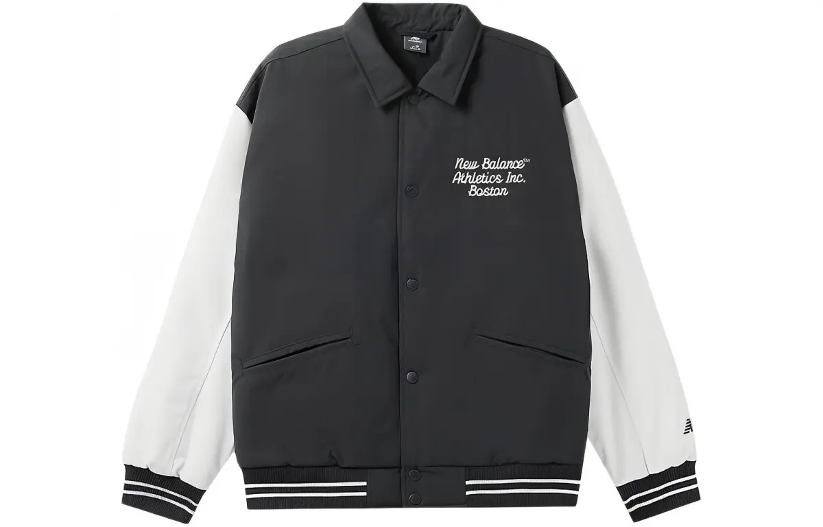 New Balance Baseball Jacket Men's Black