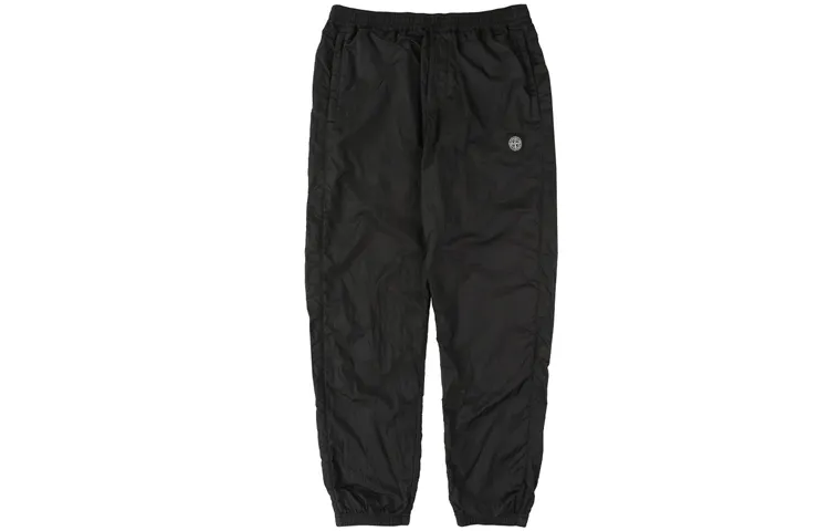 STONE ISLAND Knitted Sweatpants Unisex Moderate Cuffed Pants