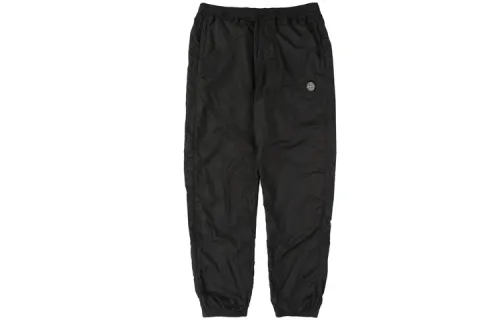 STONE ISLAND Knitted Sweatpants Unisex Moderate Cuffed Pants