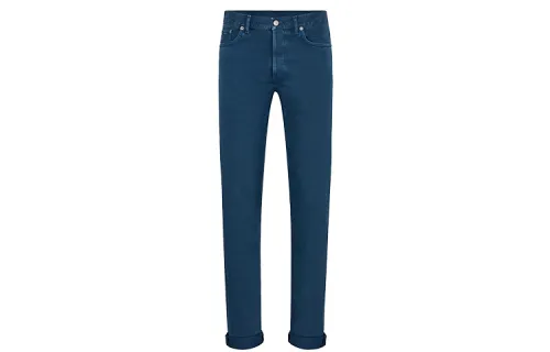 DIOR Quarterly New Products Jeans Men's Blue Moderate Slim Fit Pants