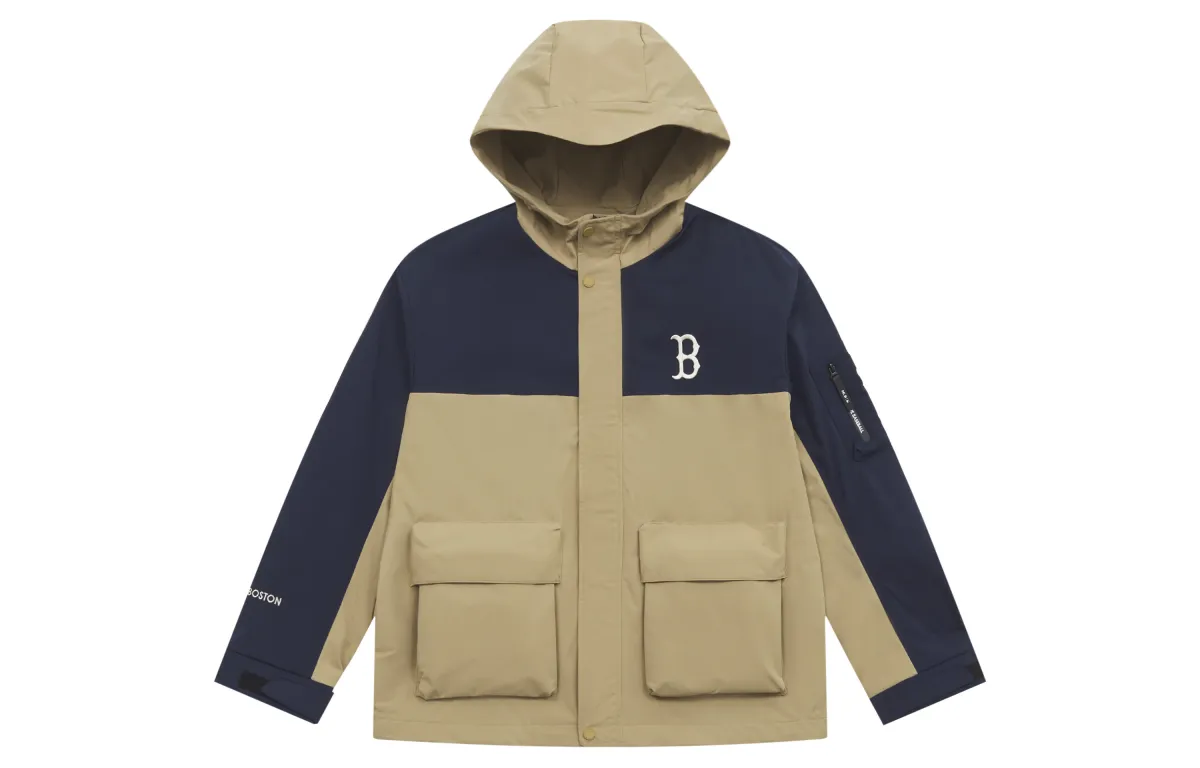 MLB Basic Collection Basic Boston Red Sox SS25 Jackets & Coats Unisex Marine Blue/Khaki