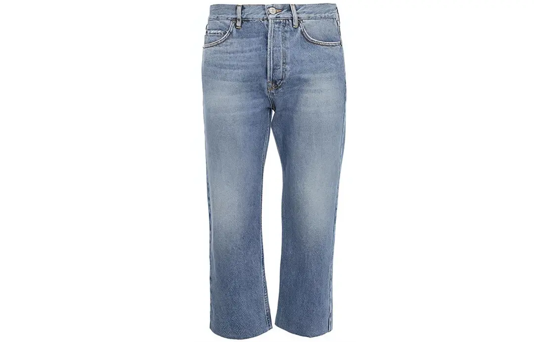 Balenciaga Cropped Straight Leg Jeans