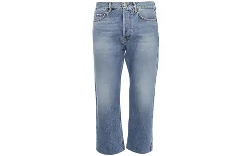 Balenciaga Cropped Straight Leg Jeans